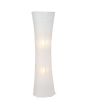 Brilliant Becca 92961/05 brandende witte vloerlamp van rijstpapier