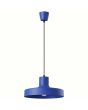 ultramarijn blauw metalen hanglamp Bilo van 35 cm in diameter