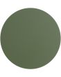 olijfgroen ronde wandlamp Borgen van 30 cm in diameter voor indirect licht langs de muur