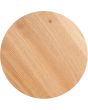 eikenhout ronde wandlamp Borgen van 30 cm in diameter voor indirect licht langs de muur