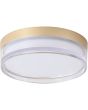 Plafondlamp Button LED goud 23cm