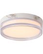 Plafondlamp Button LED wit 23cm