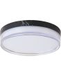 Plafondlamp Button LED zwart 30cm