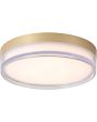 Plafondlamp Button LED goud 30cm