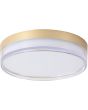 Plafondlamp Button LED goud 30cm