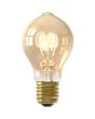 1001001900 8712879156741 Calex Standaard A60DR Goud Flex Filament 220-240V 5.5W 470lm 2100K E27 Dimbaar met LED dimmer brandend