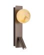 Wandlamp Carrara latte 30cm