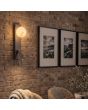 Wandlamp Carrara latte 30cm