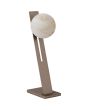 Tafellamp Carrara latte 40cm