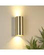 Wandlamp Cyls goud 15cm