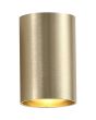Wandlamp Cyls goud 10cm