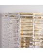 Wandlamp Flute goud 25cm