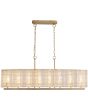 Hanglamp Flute goud 99cm