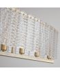 Hanglamp Flute goud 99cm
