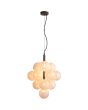 Hanglamp Frosty brons 40cm