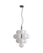 Hanglamp Frosty brons 40cm