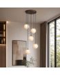 Hanglamp Frosty brons 35cm