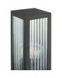 Sokkellamp Getta zwart 50cm