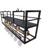 Freelight Barista H3190Z zwarte hanglamp