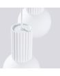 Hanglamp Halo wit 15cm