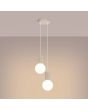 Hanglamp Halo beige 15cm