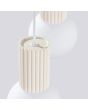 Hanglamp Halo beige 15cm
