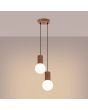Hanglamp Halo mokka 15cm