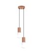 Hanglamp Halo mokka 15cm