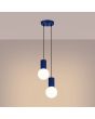 Hanglamp Halo ultramarijn 15cm