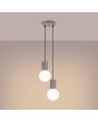 Hanglamp Halo taupe 15cm
