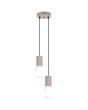Hanglamp Halo taupe 15cm