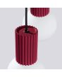 Hanglamp Halo bordeauxrood 15cm