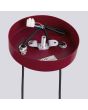 Hanglamp Halo bordeauxrood 15cm