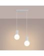 Hanglamp Halo wit 34cm