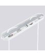 Hanglamp Halo wit 34cm
