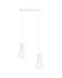 Hanglamp Halo wit 34cm