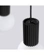 Hanglamp Halo zwart 34cm