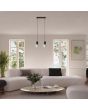 Hanglamp Halo zwart 34cm