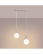 Hanglamp Halo beige 34cm