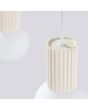 Hanglamp Halo beige 34cm