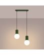 Hanglamp Halo olijfgroen 34cm