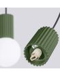 Hanglamp Halo olijfgroen 34cm