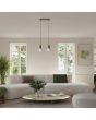 Hanglamp Halo olijfgroen 34cm