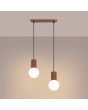 Hanglamp Halo mokka 34cm