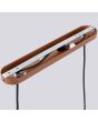 Hanglamp Halo mokka 34cm