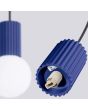 Hanglamp Halo ultramarijn 34cm
