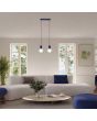 Hanglamp Halo ultramarijn 34cm