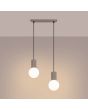 Hanglamp Halo taupe 34cm