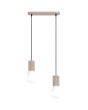 Hanglamp Halo taupe 34cm
