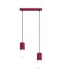 Hanglamp Halo bordeauxrood 34cm